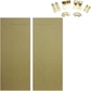 Satin Brass Hinges