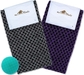 Obsidian and Raisin Dots, 2pcs