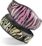 Rainbow Colored Vector Black Zebra Print