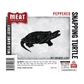 Peppered Snapping Turtle Jerky 1.75oz