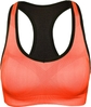 Orange# Womens Wireless Bra Padded Push Up