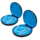 2 Pack Black + Blue Silicone