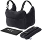 Black Pillow With Gel Pack + Seatbelt Pillow