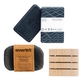 Blue Charcoal Soap - Cedarwood Tray - Charcoal Sponge