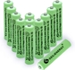 12PCS NIMH AAA 600mAh Batteries