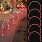 17 inches 160 LED Candy Cane Arch Lawn