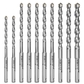 10 Piece SDS Drill Bits