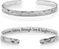 WEDDING GIFT -Through marriage we became Sisters, through love & laughter we became Friends - SILVER