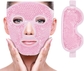 Pink-(1*eye Mask+1*face Mask)