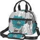 Teal Grey And White Floral1