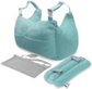 Aqua Pillow With Shower Lanyard + Seatbelt Pillow