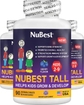 Pack of 3 - 270 Count - NuBest Tall Kids 90 Chewable Tablets