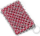 316L Chain Mail Wrap+Red Silione pad