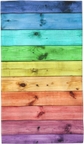 Rainbow Vintage Wood1