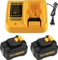 2pack 12 volt battery and charger