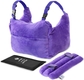 Imperial Purple Pillow With Gel Pack + Seatbelt Pillow