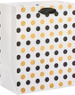 Black and Gold Polka Dots