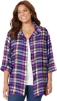 Dark Sapphire Plaid