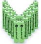 20PCS NIMH AAA 600mAh Batteries