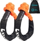 2PCS Soft Shackle Orange, 1/2"x24"