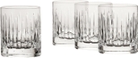 Double Old Fashioned Glasses, Set of 4