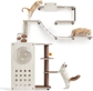 XXXL- 901 Cat Wall Furniture Set of 7