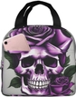 Purple Rose Skull