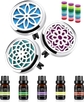 3 Clips+36 Refill Pads+5 Essential Oils