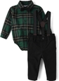 Green Plaid Set