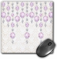 Purple Sparkle Jewels Over A Light Damask