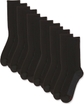 Black/Grey Foot Bottom - 6 Pack