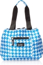 Blue Check Houndstooth