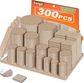 300pcs Beige New