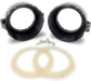 (2) 2" Spa Hot Tub Heater Split Nut Union amp O-Ring Gasket Pair Balboa Gecko (Actual Size 3 Inch)