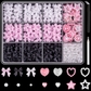 Set 3- Pink&White&Black