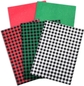 100 Red&Green With Black Plaid