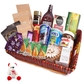 Basket Hamper of 30 Goodies with Teddy