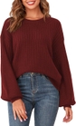 1-crewneck Wine Red