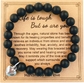 Matte Black Agate