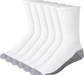 White/Grey Foot Bottom - 6 Pack