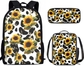 Sunflower Cow Print