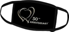 Two Gold Hearts 50th Anniversary