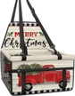 Black Christmas Truck Buffalo Plaid