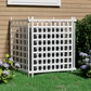 36"W X 45"H-3 Panels (Lattice)