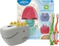 Dino Hatch Eggs, Dino Bath Spout Cover, and Orange and Green Dino Toothbrushes