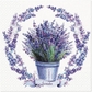 Lavender,Basket