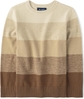 Cinnamon Stripe Crew Neck