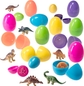 Easter Eggs with Dino Toys