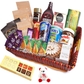 Basket of 30 Goodies with Teddy and Chocolate Box