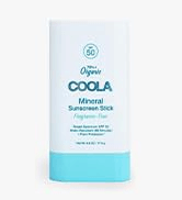 COOLA Organic Mineral Sunscreen SPF 50 Sunblock Stick, Dermatologist Tested Skin Care For Daily P...